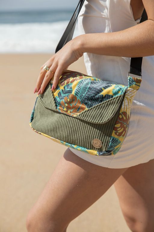 Besace artisanales-Modèle Tropica