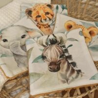 Lingettes lavables savane