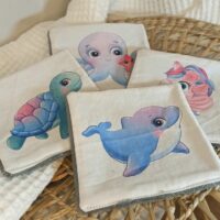 Lingettes lavables enfant