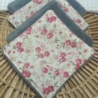 Lingettes Lavables Démaquillantes "Douceur Florale"
