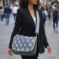 Grande besace artisanale Aube