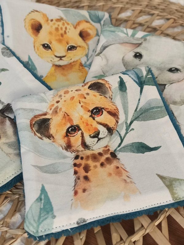 Lingettes lavables enfant