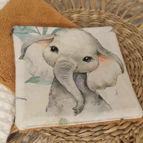 Lingettes lavables savane