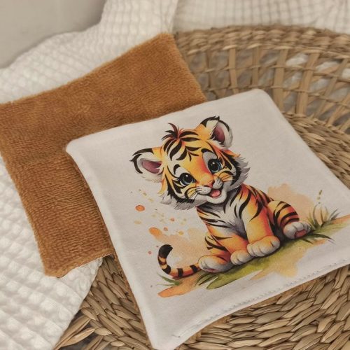 Lingettes lavables Tigres