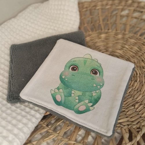 Lingettes lavables Dino